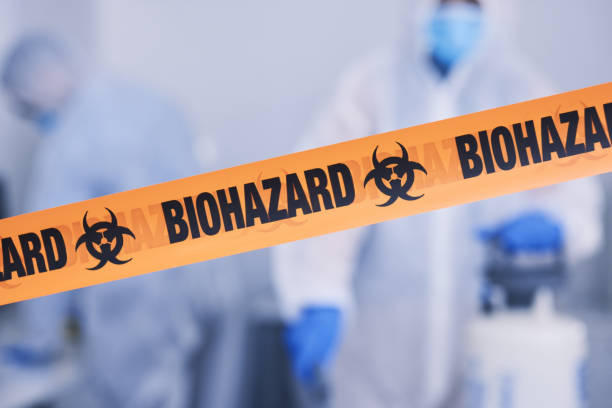 Professional Biohazard technician working in Biddeford Pool, ME